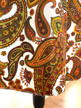 Load image into Gallery viewer, 1970 'Miss Mary of Sweden' | Paisley Print dress | Modern size Large
