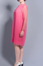 Load image into Gallery viewer, 1960s Bright Pink Party Dress | 'Sears Jr Bazaar' | Modern Size Small