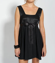 Load image into Gallery viewer, 1990s Mini Black Babydoll dress | Designer 'Les Craneuses' | Modern Size Small