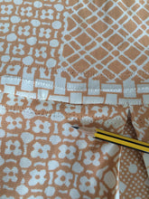 Load image into Gallery viewer, Vintage Union Made 1930’S Mustard Printed Drop Waist Dress Size Large