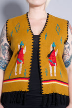 Load image into Gallery viewer, Vintage Ethnic Unisex Sweater Vest Jumper vest Open size