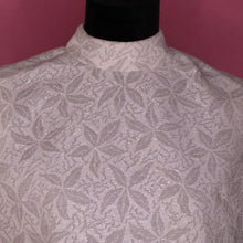 Indlæs billede til gallerivisning 1960s | Alison Jane | Brocade two piece | Silver | White Modern Size Large
