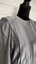 Load image into Gallery viewer, Vintage Marie Louise Tokyo Metallic Silver Dress