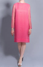 Load image into Gallery viewer, 1960s Bright Pink Party Dress | &#39;Sears Jr Bazaar&#39; | Modern Size Small
