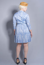 Load image into Gallery viewer, Vintage Floral Print Faux Wrap Floral Print Dress Designer | Size Large
