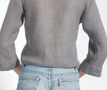 Indlæs billede til gallerivisning Vintage 1990s Crop Knitted Sweater | &#39;New Expressions divisions by Bobbie Brooks&#39; | Modern Size Medium
