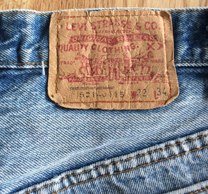 Vintage Levi 501 Detailed Studded Cut off Shorts