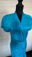 Ladda upp bild till gallerivisning, Vintage Nordstrom 100% Silk Print Dress | Size Medium
