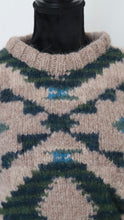 Indlæs billede til gallerivisning &#39;That&#39;s the Real American Flavor&#39; Vintage Winter Knit Jumper | Modern size Large
