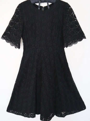 1960 Black Lace Dress
